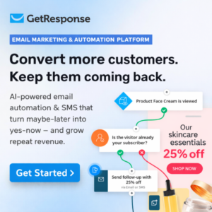 Getresponse EMAIL MARKETING AUTOMATION PLATFORM